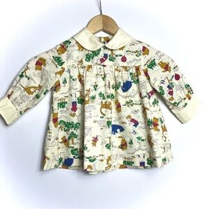 🍯 VTG 60’’s/70’s Winnie The Pooh Disney by Sears Dress 2T